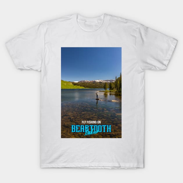 Beartooth Highway Wyoming and Montana T-Shirt by Gestalt Imagery